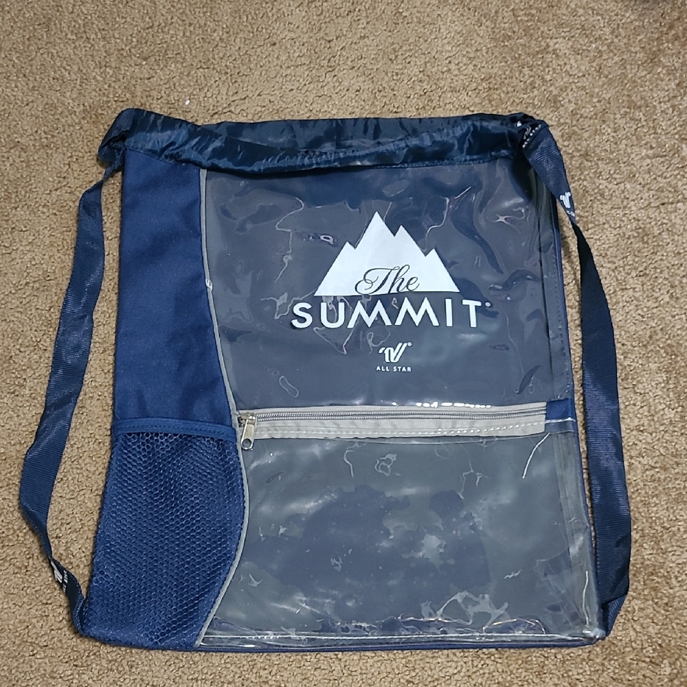 Clear Navy Varsity Spirit The Summit Bag